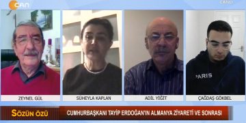Cumhurbaşkanı Tayip Erdoğan’ın Almanya Ziyareti ve Sonrası – Avrupa’da Irkçı Partiler Neden Yükselişte – Zeynel Gül ile Sözün Özü programının bu haftaki konukları: Gazeteciler Adil Yiğit, Süheyla Kaplan ve Çağdaş Gökbel
