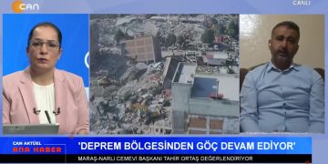 Depremlerin Ardından Geriye Birçok Sorun Kaldı- Alevilere Yönelik Asimilasyon Politikalarına Tepkiler Sürüyor- Rojavaya Saldırılar Devam Ediyor- İsrail-Filistin Savaşı 27. Gününde, Can Kayıpları Artıyor- Serpil Çelik Mert ile Can Aktüel Ana Haber’de