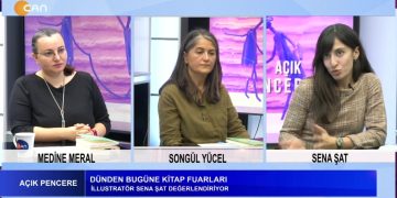 Dünden Bugüne Kitap Fuarları, Medine Meral İle Açık Pencere. Konuk: Songül Yücel, Sena Şat.