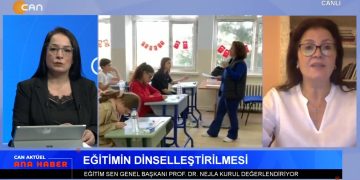 Eğitimin Dinselleştirilmesi ve Buna Yönelik Tepkiler Sürüyor – HEDEP Sözcüsü Ayşergül Doğan: Kobanê Kumpas Davası 7 Yıldır Süren Darbedir – Hukukçulardan Çağrı: Atalay ve Kışanak Derhal Tahliye Edilmelidir – Serpil Çelik Mert ile Can Aktüel Ana Haber’de