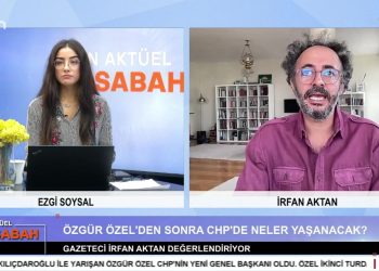 Ezgi Soysal ile Can Aktüel Bu Sabah programının 06 Kasım Pazartesi Günü Konuğu: Gazeteci İrfan Aktan. 2 Bölüm