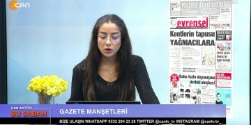 Ezgi Soysal ile Can Aktüel Bu Sabah programının 09 Kasım Perşembe Günü Konuğu: Diyarbakır Baro Başkanı Avukat Nahit Eren 2. Bölüm