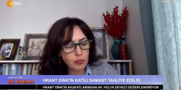 Ezgi Soysal ile Can Aktüel Bu Sabah programının 17 Kasım Cuma Günü Konuğu: Hrant Dink’in Avukatlarından Hülya Deveci.