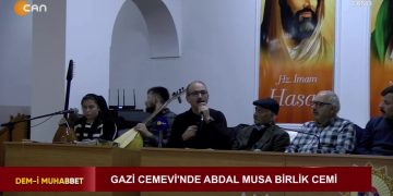 Gazi Cemevi’nde Abdal Musa Birlik Cemi