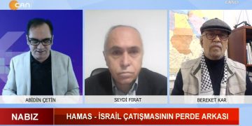 Hamas – İsrail Çatışmasının Perde Arkası, Abidin Çetin’in sunduğu Nabız programının bu haftaki konuğu: Seydi Fırat, Bereket Kar.