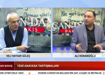 Veli Haydar Güleç ve Ali Kenanoğlu’nun hazırlayıp sunduğu Can’dan Bakış programında gündem yeni anayasa tartışmaları ve yerel seçimler