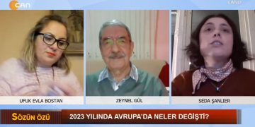 2023 Yılında Avrupa’da Neler Değişti? – Zeynel Gül’ün Hazırlayıp Sunduğu Sözün Özü programının Konukları: Gazeteciler Seda Şanlıer ve Ufuk Elva Bostan