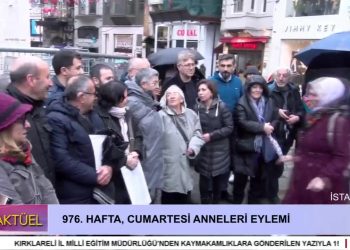 976. Hafta Cumartesi Anneleri Eylemi – CANLI YAYIN