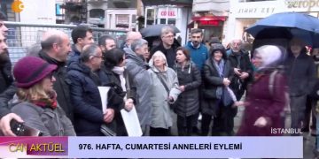 976. Hafta Cumartesi Anneleri Eylemi – CANLI YAYIN