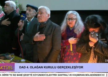 DAD 4. Olağan Kurulu Gerçekleşiyor – Dersim – CANLI