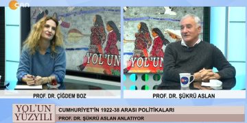 Dersim İsyan mı, Katliam mı? Prof. Dr. Çiğdem Boz’un Hazırlayıp Sunduğu Yol’un Yüzyılı Programının Bu Haftaki Konukları: Prof. Dr. Şükrü Aslan.