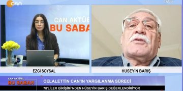 Ezgi Soysal ile Can Aktüel Bu Sabah programının 13 Aralık Çarşamba günü konuğu: Hüseyin Barış.
