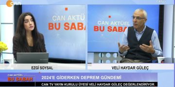 Ezgi Soysal’ın sunduğu Can Aktüel Bu Sabah Programının bugünkü konuğu Can Tv Yayın Kurulu Üyesi Veli Haydar Güleç