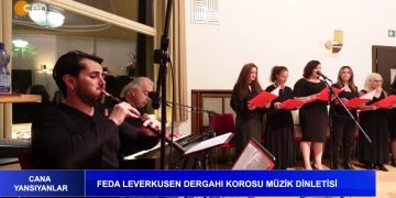 Feda Leverkusen Dergahı Korosu Müzik Dinletisi.