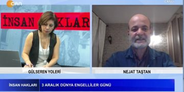 Gülseren Yoleri’nin hazırlayıp sunduğu İnsan Hakları programının konuğu İnsan Hakları Savunucusu Nejat Taştan – 3 Aralık Dünya Engelliler Günü