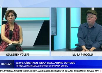 Gülseren Yoleri’nin hazırlayıp sunduğu İnsan Hakları programının konuğu 27. Dönem HDP Milletvekili Musa Piroğlu