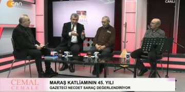 Hüseyin Kelleci’nin hazırlayıp sunduğu Cemal Cemale programının konukları: Musa Ağıcı, Necdet Saraç, Haydar Erdoğan.
