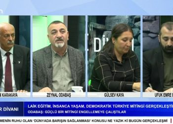 İbrahim Karakaya’nın hazırlayıp sunduğu Canlar Divanı programına PSAKS Ataşehir Cemevi Başkanı Gülsev Kaya, Bahçelievler Hacı Bektaş Veli Derneği Başkanı Ufuk Emre Bektaş ve AKD Sultangazi Pir Sultan Abdal Cemevi Başkanı Zeynal Odabaş konuk oluyor. 📌 Laik Eğitim, İnsanca Yaşam,