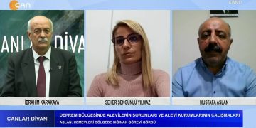 İbrahim Karakaya’nın hazırlayıp sunduğu Canlar Divanı programının konukları: Seher Şengünlü Yılmaz ve Mustafa Aslan