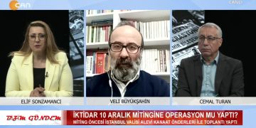 İktidar 10 Aralık MitingineOperasyon Mu Yaptı, Türkiyenin İnsan Hakları Karnesi, Elif Sonzamancı İle Bizim Gündem. Konuklar: Cemal Turan, Veli Büyükşahin, Hüseyin Küçükbalaban.