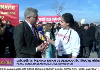 ‘Laik Eğitim, İnsanca Yaşam, Demokratik Türkiye’ Mitingi – Kadıköy – Canlı