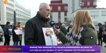 Maraş’tan Roboski’ye, Cezaevlerinden Rojava’ya, Katliamları Unutmamak ve Unutturmamak İçin Köln’de Eylem – CANLI