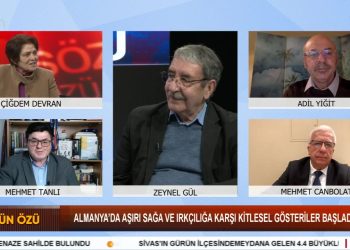 Almanya’da Aşırı Sağa ve Irkçılığa Karşı Kitlesel Gösteriler Başladı – Zeynel Gül’ün Hazırlayıp Sunduğu Sözün Özü Programının Konukları:Gazeteciler Çiğdem Devran, Adil Yiğit, Mehmet Canpolat ve Gazeteci/Göç Uzmanı Mehmet Tanlı
