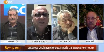 Almanya’da Çiftçiler ve Demiryolları Makinistleri Neden Grev Yapıyor? – Zeynel Gül’ün Hazırlayıp Sunduğu Sözün Özü Programının Konukları: Gazeteciler Aziz Koçyiğit, Adil Yiğit ve Yeşiller Partisi Milletvekili Cemal Bozoğlu