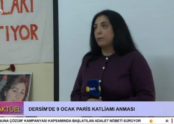 Dersim’de, Paris Katliamı Anması.