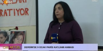 Dersim’de, Paris Katliamı Anması.