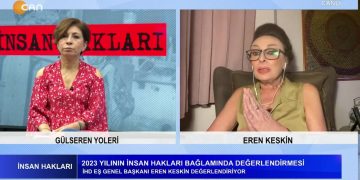 Gülseren Yoleri’nin hazırlayıp sunduğu insan hakları programının bu hafta ki konuğu İHD eş genel başkanı Eren Keskin ile birlikte 2024 yılında insan hakları hareketinin görevlerini konuşuyor