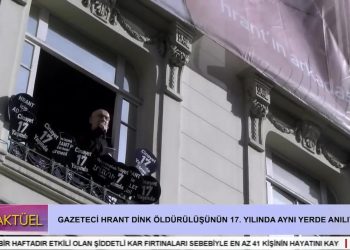 Hrant Dink Katledildiği Yerde Anılıyor..