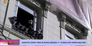 Hrant Dink Katledildiği Yerde Anılıyor..