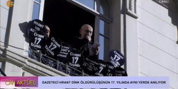 Hrant Dink Katledildiği Yerde Anılıyor..