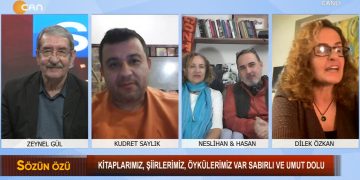 Kitaplarımız, Şiirlerimiz, Öykülerimiz Var Sabırlı Umut Dolu-Zeynel Gül’ün Hazırlayıp Sunduğu Sözün Özü Programının Konukları: Dilek Özkan, Neslihan Perşembe Kulakoğlu, Hasan Kulakoğlu ve Kudret Saylık