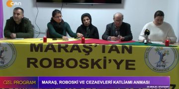 Maraş, Roboski ve Cezaevleri Katliamı Anması