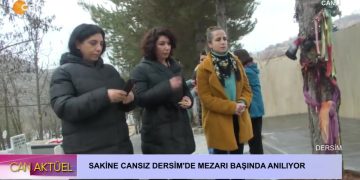 Sakine Cansız Dersim’de Mezarı Başında Anılıyor
