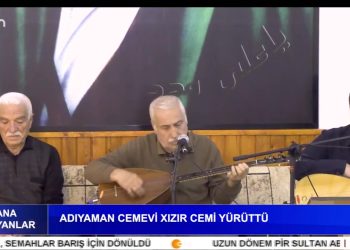 Adıyaman Cemevi Xızır Cemi Yürüttü