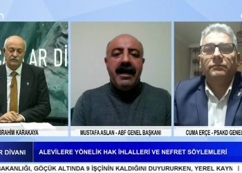 AYM Mahkemesinde Görülecek Olan Madımak Katliamı Davası- İbrahim Karakaya’nın Hazırlayıp Sunduğu Canlar Divanı Programının Konukları, PSAKD Genel Başkanı Cuma Erçe ve AFB Başkanı Mustafa Aslan