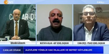AYM Mahkemesinde Görülecek Olan Madımak Katliamı Davası- İbrahim Karakaya’nın Hazırlayıp Sunduğu Canlar Divanı Programının Konukları, PSAKD Genel Başkanı Cuma Erçe ve AFB Başkanı Mustafa Aslan