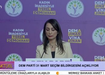 DEM PARTİ Seçim Bildirgesini Açıklıyor