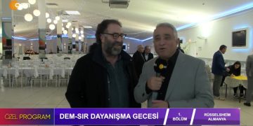 DEM-SIR Dayanışma Gecesi, 1 Bölüm Russelsheim / Almanya.
