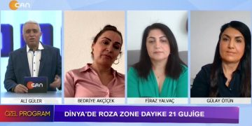 Dinya’de Roza Zone Dayıke 21 Gujige – Ali Güler ile Özel Program, Konuklar: Bedriye Akçiçek, Firaz Yalvaç, Gülay Ötün