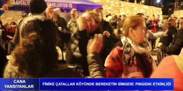 Finike Çatallar Köyünde Bereketin Simgesi: Pıngıdık Etkinliği