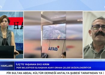 Gülseren Yoleri ile İnsan Hakları Programının konuğu Orhan Çelebi