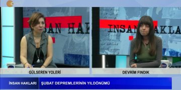 Gülseren Yoleri’nin Hazırlayıp Sunduğu İnsan Hakları Programı Can Tv’de Konuk: Devrim Fındık / PİRHA Muhabiri – Depremzede
