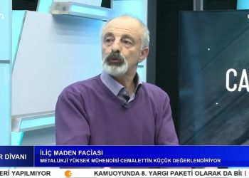 İbrahim Karakaya ile Canlar Divanı programının konukları Cemalettin Küçük, Hasan Kaya ve Hüseyin Çıplak. – İliç maden faciası – Türkiye’de madencilik politikaları