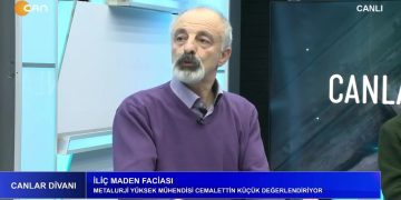 İbrahim Karakaya ile Canlar Divanı programının konukları Cemalettin Küçük, Hasan Kaya ve Hüseyin Çıplak. – İliç maden faciası – Türkiye’de madencilik politikaları