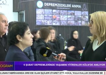Özel Program : 6 Şubat Depreminde Yaşamını Yitirenler Köln’de Anılıyor