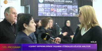 Özel Program : 6 Şubat Depreminde Yaşamını Yitirenler Köln’de Anılıyor